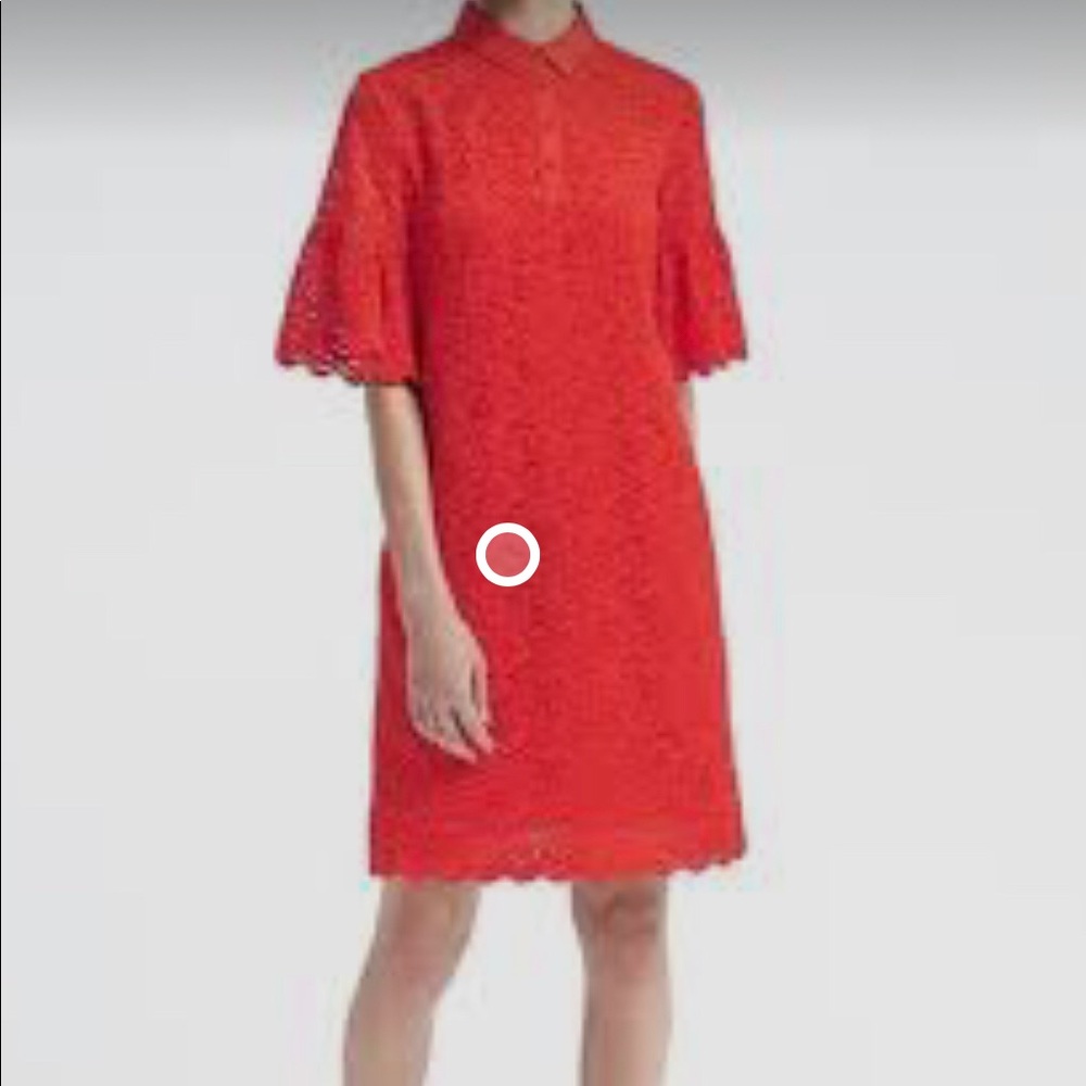 Banana Republic Red Lace dress NWT